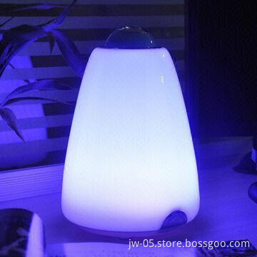 LED Table Projection Lamp, Alarm Clock with 6 Natural Songs